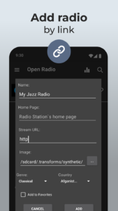 Screenshot Open Radio - Online FM Radio Mod APK