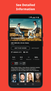 Screenshot Showly: Track Shows & Movies Mod APK