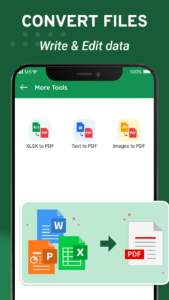 Screenshot Edit XLSX Spreadsheets Reader Mod APK