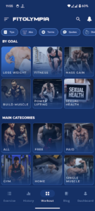 Screenshot FitOlympia Pro - Gym Workouts Mod APK