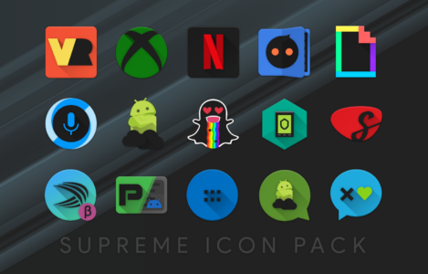 Screenshot Supreme Icon Pack Mod APK