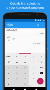 Screenshot Graphing Calculator - Algeo Mod APK