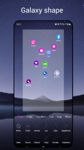 Screenshot Newlook Launcher - Galaxy Star Mod APK