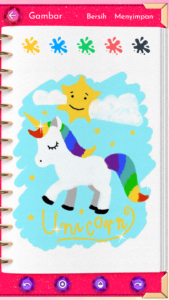 Screenshot Unicorn Diary (lock - PIN) Mod APK