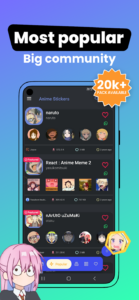 Screenshot +999K Anime Stickers WASticker Mod APK