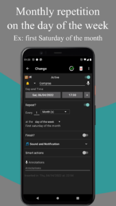 Screenshot Alarm and Pill Reminder Mod APK