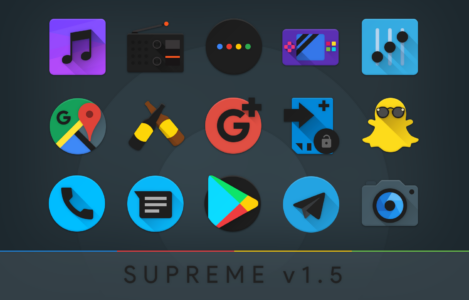 Screenshot Supreme Icon Pack Mod APK