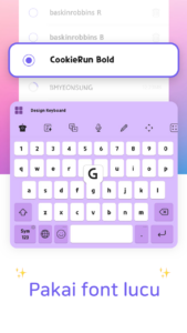 Screenshot Design Keyboard - Themes Fonts Mod APK