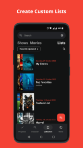 Screenshot Showly: Track Shows & Movies Mod APK