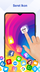 Screenshot Rolling Icon: 3D Wallpaper Mod APK