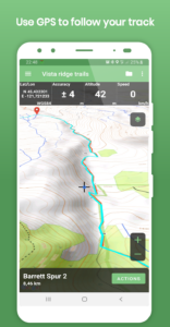 Screenshot Tracklia: GPX KML KMZ & maps Mod APK