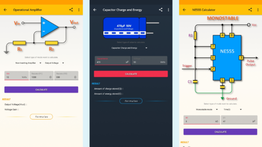 Screenshot ElectroCalc - Electronics Mod APK