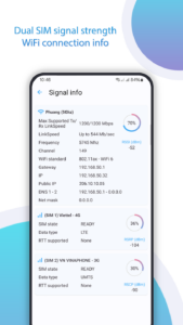 Screenshot Net Signal Pro: WiFi & 5G Meter Mod APK