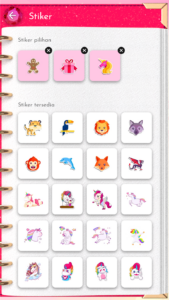 Screenshot Unicorn Diary (lock - PIN) Mod APK