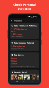 Screenshot Showly: Track Shows & Movies Mod APK