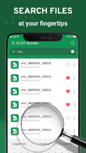 Screenshot Edit XLSX Spreadsheets Reader Mod APK