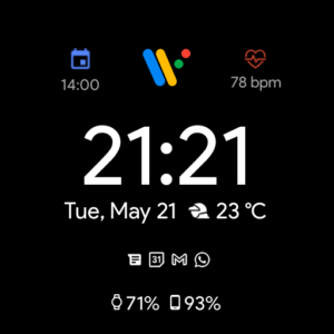 Screenshot Minimal Watch Faces Mod APK