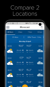 Screenshot Weather & Radar - Morecast Mod APK