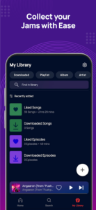 Screenshot Gaana Music: Mp3 Song Radio Mod APK