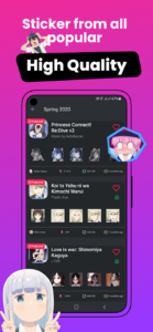 Screenshot +999K Anime Stickers WASticker Mod APK