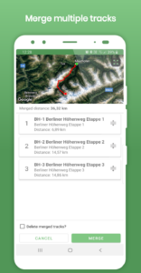 Screenshot Tracklia: GPX KML KMZ & maps Mod APK