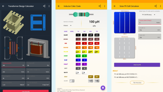 Screenshot ElectroCalc - Electronics Mod APK