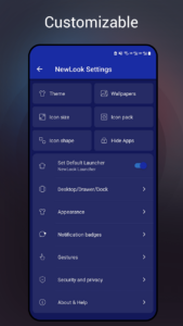 Screenshot Newlook Launcher - Galaxy Star Mod APK