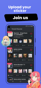 Screenshot +999K Anime Stickers WASticker Mod APK