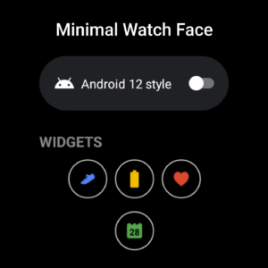 Screenshot Minimal Watch Faces Mod APK