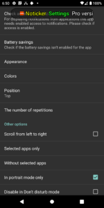 Screenshot Noticker - Notification Ticker Mod APK