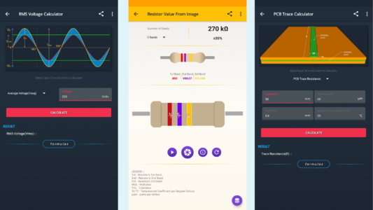 Screenshot ElectroCalc - Electronics Mod APK