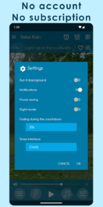 Screenshot Relax Rain - Rain Sounds Mod APK