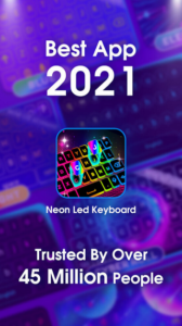 Screenshot Neon LED Keyboard Mod APK