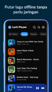 Screenshot Lark Player Mod APK