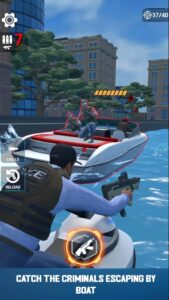 Screenshot Cop Pursuit: Gun Shooting Mod APK