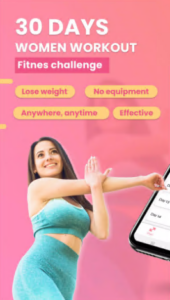 Screenshot 30 Days Women Workout Fitness Mod APK