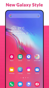 Screenshot A Launcher : Galaxy A Launcher Mod APK