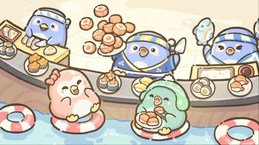 Screenshot Penguin Sushi Bar Mod APK