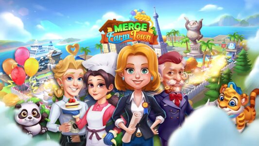 Screenshot Merge Farmtown Mod APK