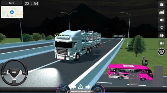 Screenshot Truck Big Simulator Indonesia Mod APK