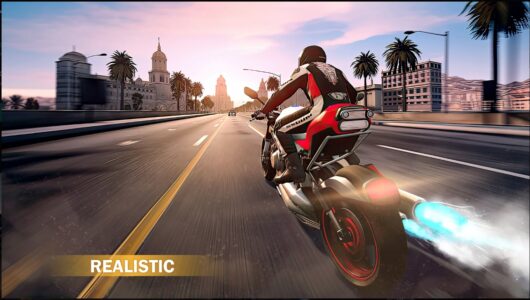 Screenshot Traffic Bike City Driving Mod APK