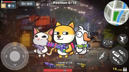 Screenshot Royale Gun Battle: Pixel Shoot Mod APK