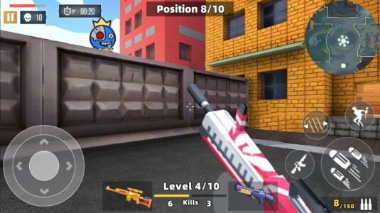 Screenshot Royale Gun Battle: Pixel Shoot Mod APK