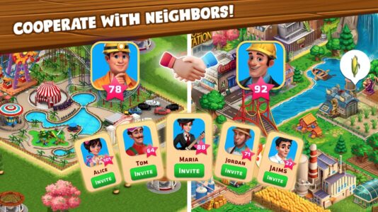 Screenshot NewCity: City Building&Farming Mod APK