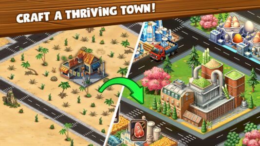 Screenshot NewCity: City Building&Farming Mod APK