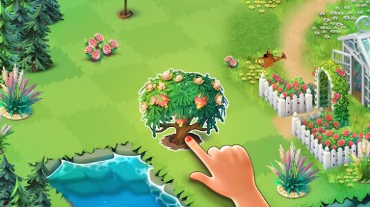 Screenshot Merge Gardens Mod APK