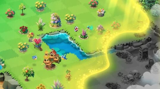 Screenshot Merge Gardens Mod APK