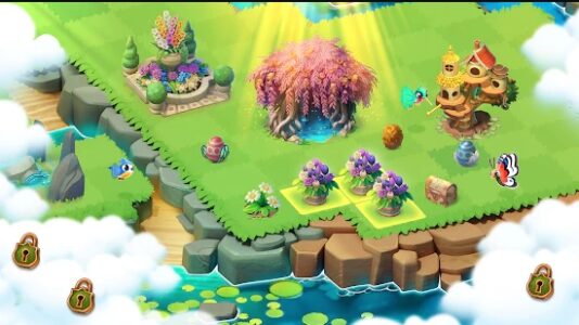 Screenshot Merge Gardens Mod APK