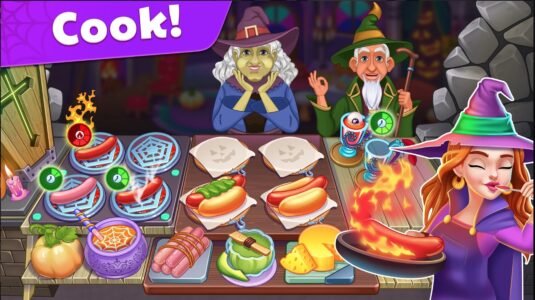 Screenshot Halloween Fever Cooking Games Mod APK