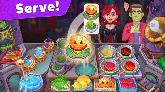 Screenshot Halloween Fever Cooking Games Mod APK